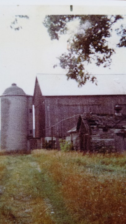 The old Meyer barn as photographed in 1968.